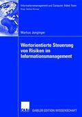 Junginger |  Junginger, M: Wertorientierte Steuerung von Risiken im Infor | Buch |  Sack Fachmedien