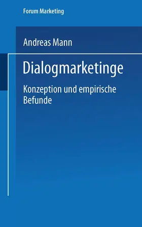 Mann |  Dialogmarketing | Buch |  Sack Fachmedien