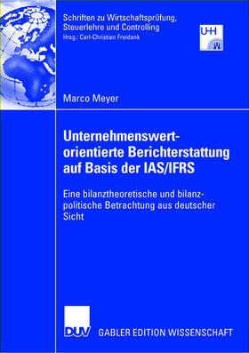 Meyer |  Meyer, M: Unternehmenswertorientierte Berichterstattung auf | Buch |  Sack Fachmedien