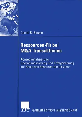 Becker |  Ressourcen-Fit bei M&A-Transaktionen | Buch |  Sack Fachmedien