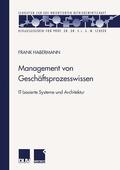 Habermann |  Habermann, F: Management von Geschäftsprozesswissen | Buch |  Sack Fachmedien