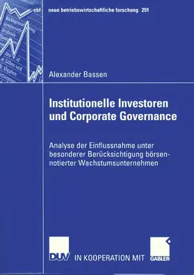 Bassen |  Institutionelle Investoren und Corporate Governance | Buch |  Sack Fachmedien