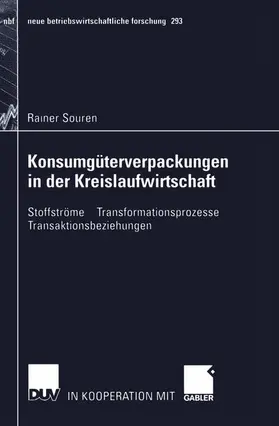 Souren |  Konsumgüterverpackungen in der Kreislaufwirtschaft | Buch |  Sack Fachmedien