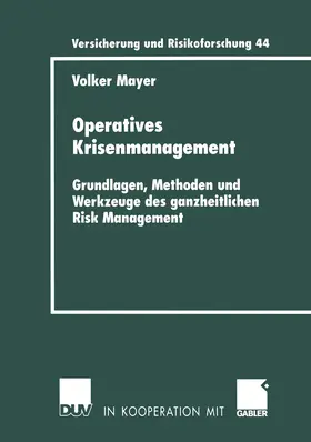 Mayer |  Operatives Krisenmanagement | Buch |  Sack Fachmedien