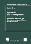 Mayer |  Mayer, V: Operatives Krisenmanagement | Buch |  Sack Fachmedien