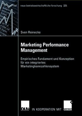 Reinecke |  Reinecke, S: Marketing Performance Management | Buch |  Sack Fachmedien