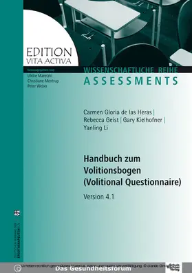 LasHeras / Geist / Kielhofner | Handbuch zum Volitionsbogen (Volitional Questionnaire) | E-Book | www.sack.de
