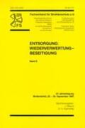 Brauns / Eigenwillig / Fachverband f. Strahlenschutz e.V., Jülich |  Entsorgung: Wiederverwertung - Beseitigung | Buch |  Sack Fachmedien