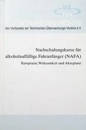 Jacobshagen |  Nachschulungskurse für alkoholauffällige Fahranfänger (NAFA) | Buch |  Sack Fachmedien