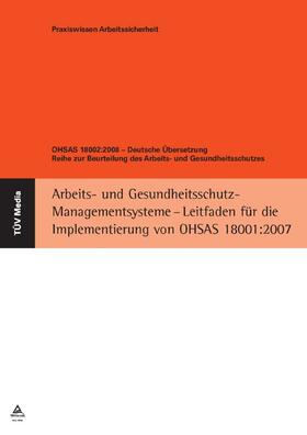 Reinartz / Pautmeier | OHSAS 18002:2008 - Deutsche Übersetzung | Buch | 978-3-8249-1245-2 | sack.de