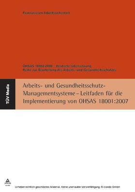 Reinartz / Pautmeier | OHSAS 18002:2008 - Deutsche Übersetzung | E-Book | sack.de