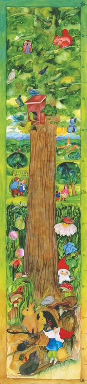 Ott-Heidmann |  Messlatte. Motiv Lebensbaum. Kinder-Poster 28 x 180 cm | Sonstiges |  Sack Fachmedien