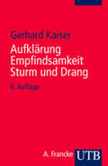 Kaiser |  Aufklärung, Empfindsamkeit, Sturm und Drang | Buch |  Sack Fachmedien