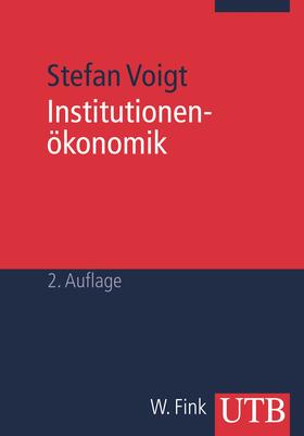Voigt | Voigt, S: Institutionenökonomik | Buch | 978-3-8252-2339-7 | sack.de