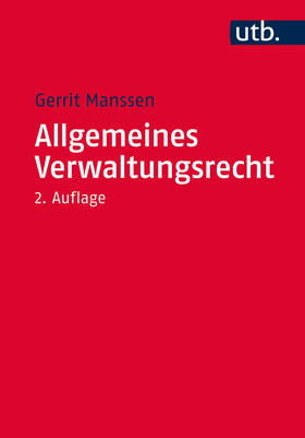 Manssen |  Allgemeines Verwaltungsrecht | Buch |  Sack Fachmedien