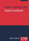 Vanberg |  Hayek Lesebuch | Buch |  Sack Fachmedien