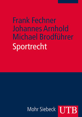 Fechner / Arnhold / Brodführer | Sportrecht | Buch | sack.de