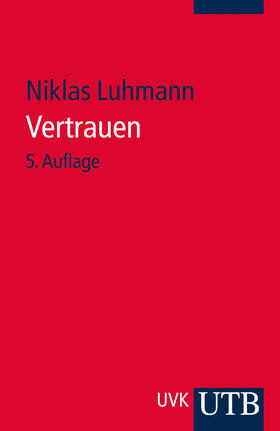 Luhmann | Vertrauen | Buch | 978-3-8252-4004-2 | sack.de