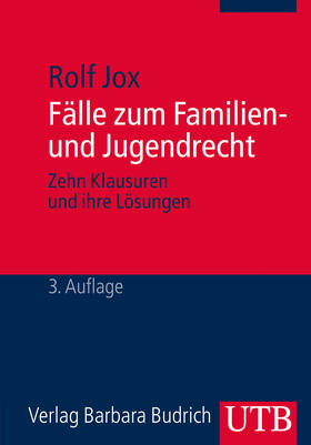Jox | Fälle zum Familien- und Jugendrecht | Buch | 978-3-8252-4051-6 | sack.de