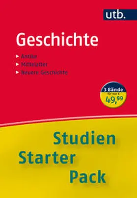 Sehlmeyer / Lubich / Opgenoorth |  Studien-Starter-Pack Geschichte | Buch |  Sack Fachmedien