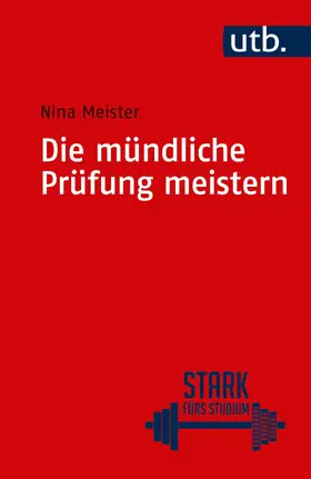 Meister |  Die mündliche Prüfung meistern | Buch |  Sack Fachmedien