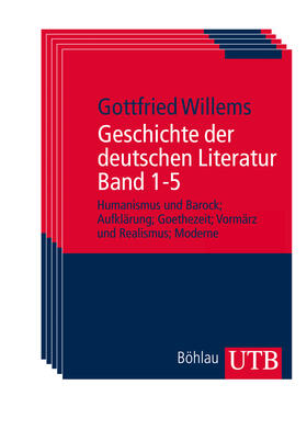Willems | Geschichte der deutschen Literatur Band 1-5 | Buch | 978-3-8252-4470-5 | www.sack.de