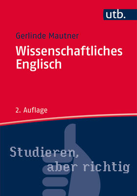 Mautner |  Wissenschaftliches Englisch | Buch |  Sack Fachmedien
