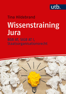 Hildebrand | Wissenstraining Jura | Buch | 978-3-8252-4663-1 | sack.de
