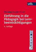 Werning / Lütje-Klose |  Einführung in die Pädagogik bei Lernbeeinträchtigungen | Buch |  Sack Fachmedien