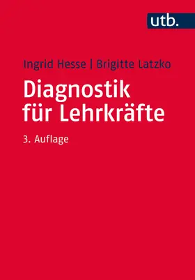 Hesse / Latzko |  Diagnostik für Lehrkräfte | Buch |  Sack Fachmedien