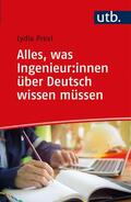 Prexl |  Alles, was Ingenieure über Deutsch wissen müssen | Buch |  Sack Fachmedien