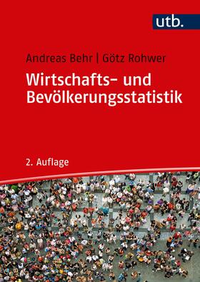 Behr / Rohwer |  Behr, A: Wirtschafts- und Bevölkerungsstatistik | Buch |  Sack Fachmedien