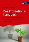 Franck |  Das Promotionshandbuch | Buch |  Sack Fachmedien