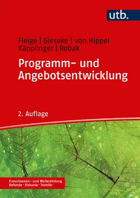 Fleige / Gieseke / von Hippel |  Programm- und Angebotsentwicklung | Buch |  Sack Fachmedien