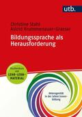 Stahl / Krummenauer-Grasser |  Bildungssprache als Herausforderung | Buch |  Sack Fachmedien