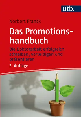 Franck |  Das Promotionshandbuch | Buch |  Sack Fachmedien