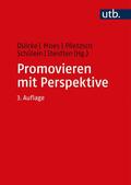 Dülcke / Moes / Plietzsch |  Promovieren mit Perspektive | Buch |  Sack Fachmedien