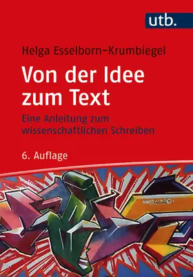Esselborn-Krumbiegel |  Von der Idee zum Text | Buch |  Sack Fachmedien