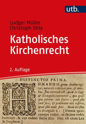 Ohly / Müller |  Katholisches Kirchenrecht | Buch |  Sack Fachmedien