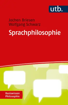 Briesen / Schwarz |  Sprachphilosophie | Buch |  Sack Fachmedien