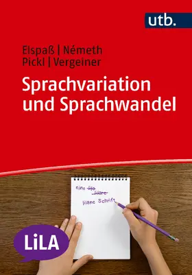 Elspaß / Nemeth / Pickl |  Sprachvariation und Sprachwandel | Buch |  Sack Fachmedien