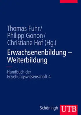 Fuhr / Gonon / Hof |  Erwachsenenbildung - Weiterbildung | Buch |  Sack Fachmedien