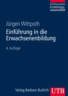 Wittpoth |  Einführung in die Erwachsenenbildung | Buch |  Sack Fachmedien