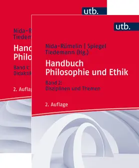 Nida-Rümelin / Spiegel / Tiedemann |  Kombipack Handbuch Philosophie und Ethik | Buch |  Sack Fachmedien
