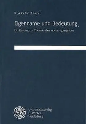 Willems |  Eigenname und Bedeutung | Buch |  Sack Fachmedien