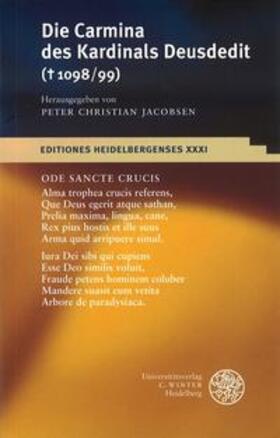 Jacobsen | Die Carmina des Kardinals Deusdedit (1098/99) | Buch | 978-3-8253-1291-6 | sack.de