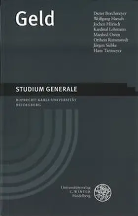 Geld | Buch | 978-3-8253-1379-1 | sack.de