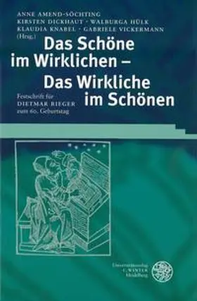 Amend-Söchting / Dickhaut / Hülk |  Das Schöne im Wirklichen - Das Wirkliche im Schönen | Buch |  Sack Fachmedien