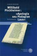 Winter |  Willibald Pirckheimer: 'Apologia seu Podagrae laus' | Buch |  Sack Fachmedien