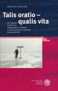 Möller |  Talis oratio - qualis vita | Buch |  Sack Fachmedien